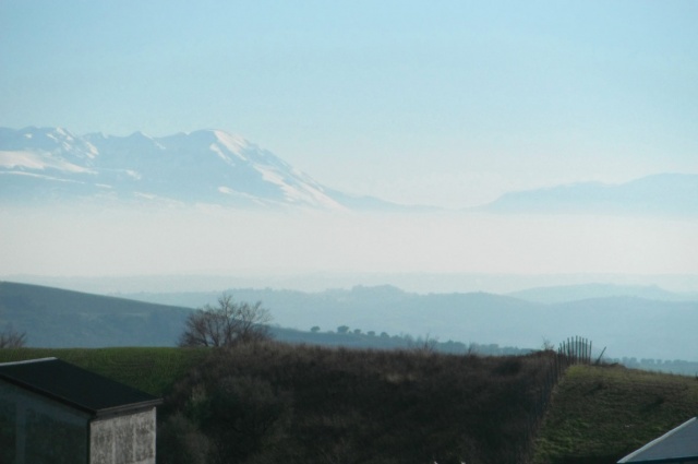 Panoramaaussicht von Grundstück in Atri